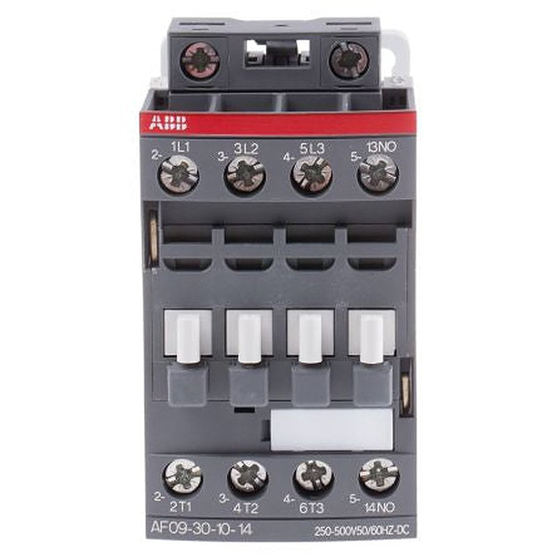 ABB AF09 Contactor, 500V dc Coil, 3-Pole, 7 A, 4 kW 500V dc, 3 NO, 690V ac