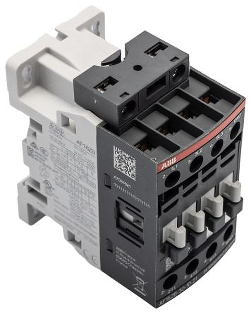 ABB AF Contactor, 20V dc, 60 V dc Coil, 3-Pole, 4 A, 9 kW 24V, 60 V, 4 NO, 690V