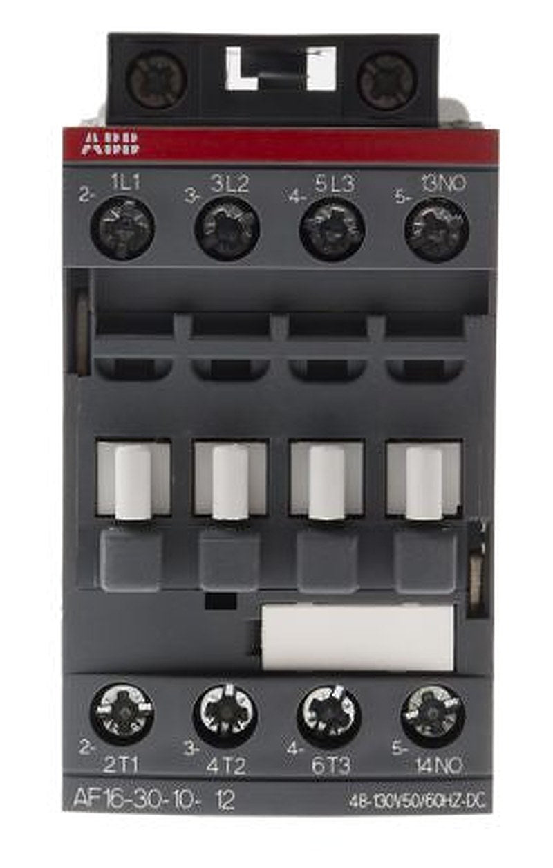 ABB AF16 Contactor, 110V dc Coil, 3-Pole, 10.5 A, 7.5 kW 130V, 3 NO, 690V ac