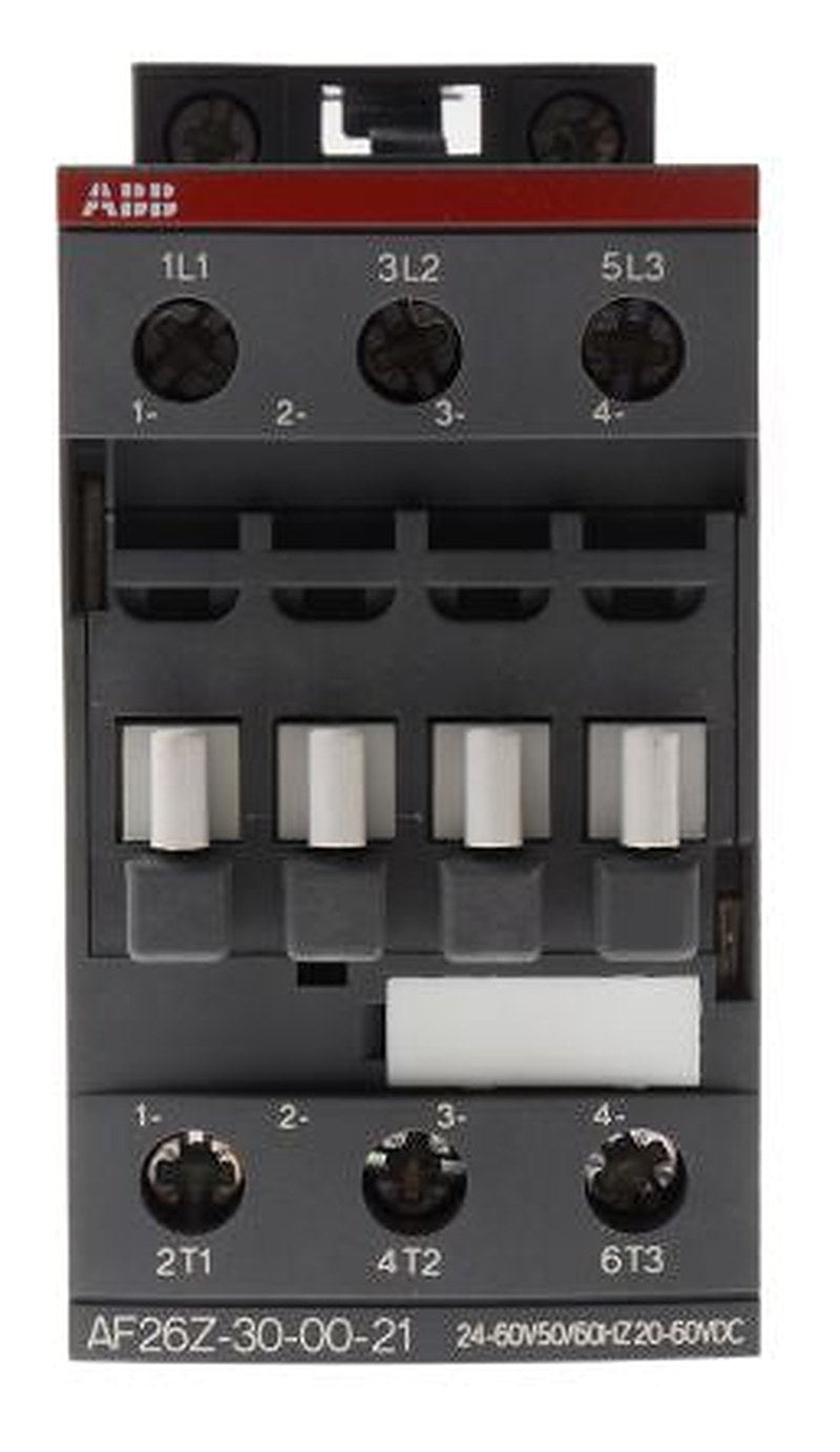 ABB AF26 Contactor, 24V ac/dc Coil, 3-Pole, 11 kW 60V, 3 NO, 690V ac