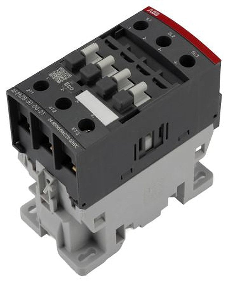 ABB AF26ZB-30-00-21 Contactor, 20V dc, 60 V dc Coil, 3-Pole, 45 A, 15 kW 60V dc, 3 NO, 690V