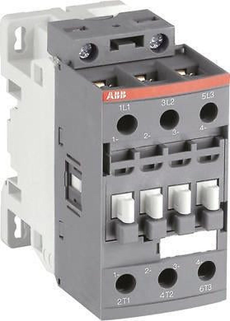 ABB AF30Z Contactor, 12V dc Coil, 3-Pole, 50 A, 15 kW 20V, 3 NO, 690V ac
