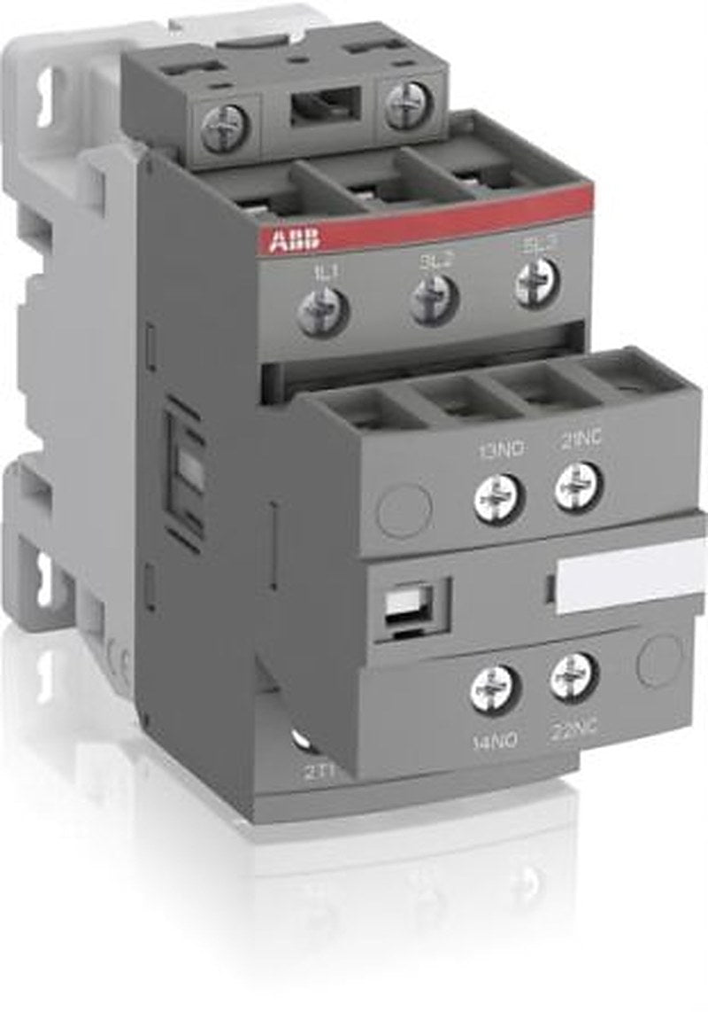 ABB 1SBL2 Contactor, 24V, 60 V Coil, 3-Pole, 50 A, 18.5 kW 20V, 60 V, 4 NO, 690V