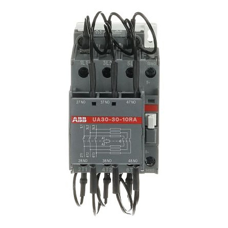 ABB UA30-30-10RA Contactor, 24V Coil, 3-Pole, 4 A 50V, 4 NO, 690V