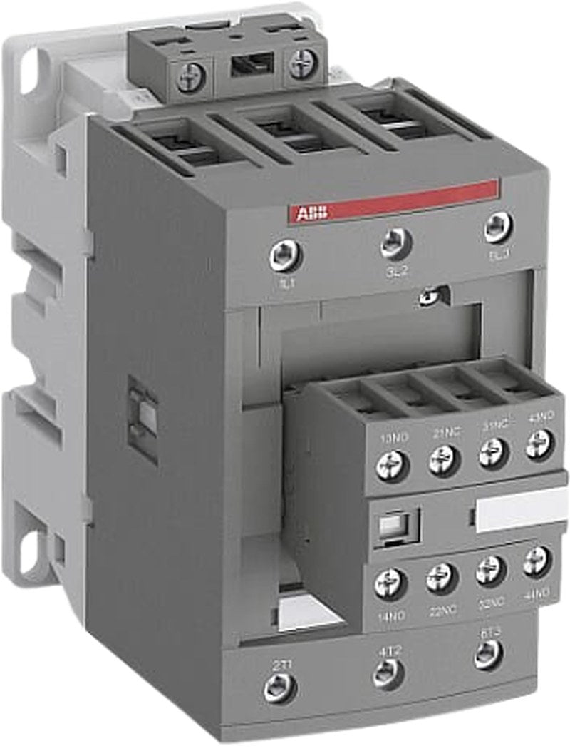 ABB AF80-30-22-11 Contactor, 60V ac Coil, 3-Pole, 4 A, 37 kW 20V dc, 60 V dc, 3 NO, 1kV