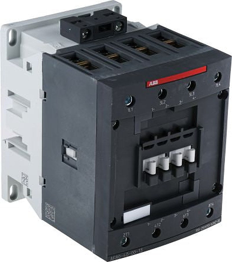 ABB AF Contactor, 230V ac Coil, 4-Pole, 125 A, 37 kW 250V, 4 NO, 690V ac