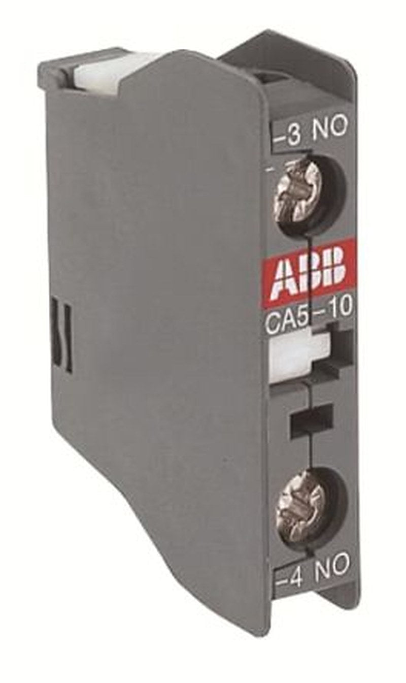 ABB Auxiliary Contact Block, 1 Contact, 1 NO, 1SBN01, Front, 4 A, 690V, 1SBN010011R1010