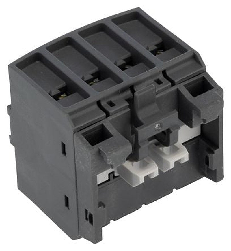 ABB Auxiliary Contact Block, 4 Contact, 2 NC/2 NO, CA4-22E, DIN, 2 A, 690V, 1SBN010140R1022