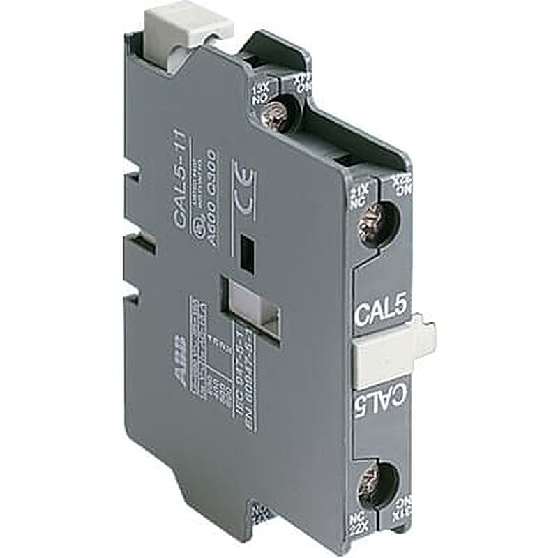 ABB Auxiliary Contact Block, 2 Contact, 1 NO/1 NC, 1SBN01, Side, 4 A, 690V, 1SBN011421R1008