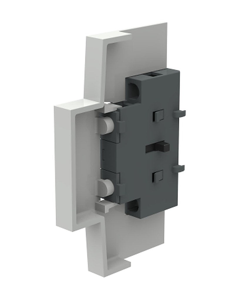 ABB Auxiliary Contact, 2 Contact, 1 NO/1 NC, 1SCA02, Front, 16 A, 1SCA022424R3190