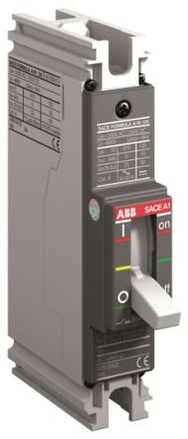 ABB, SACE FORMULA, A1N Molded Case Circuit Breaker 1-Pole 20A, Breaking Capacity 1.25 kA, Fixed
