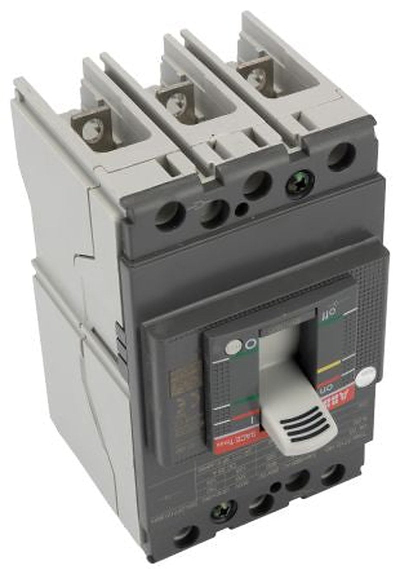 ABB, Protecta, XT1D Molded Case Circuit Breaker 3-Pole 160A, Breaking Capacity 36 kA, DIN Rail