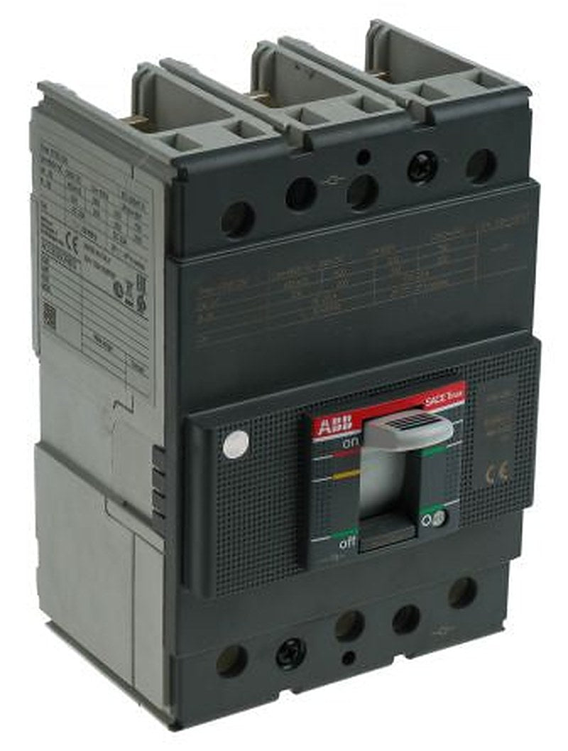 ABB, Protecta, XT3D Molded Case Circuit Breaker 3-Pole 250A, Breaking Capacity 36 kA, DIN Rail
