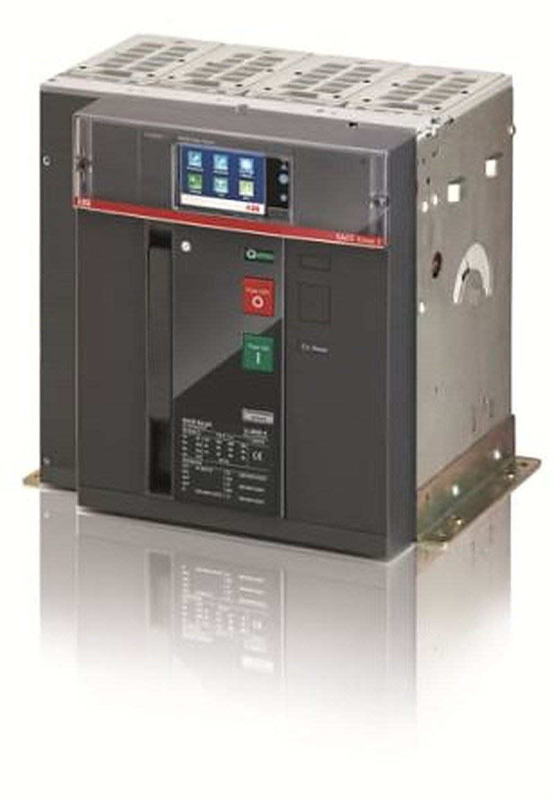 ABB Emax2 E2.2 Electronic Circuit Breaker 1000A 690V, 4 channels, Rear Flat Horizontal Mount Ekip Touch LI Release 2
