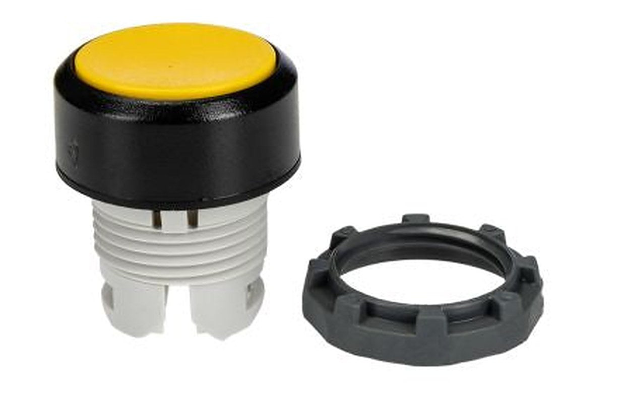 ABB ABB Modular Series Yellow Momentary Push Button Head, 22 mm Cutout, IP66