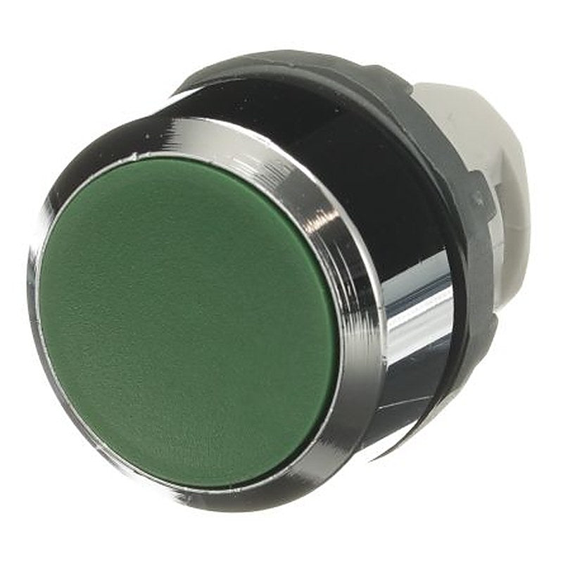 ABB ABB Modular Series Green Momentary Push Button Head, 22 mm Cutout, IP66
