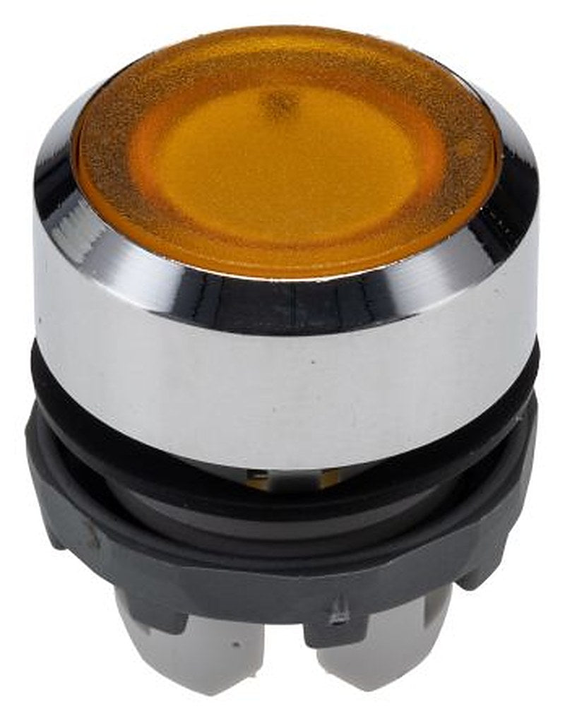 ABB ABB Modular Series Yellow Momentary Push Button Head, 22 mm Cutout, IP66