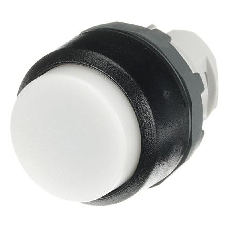 ABB MP3 Series White Momentary Push Button Head, 22.5 mm Cutout, IP66