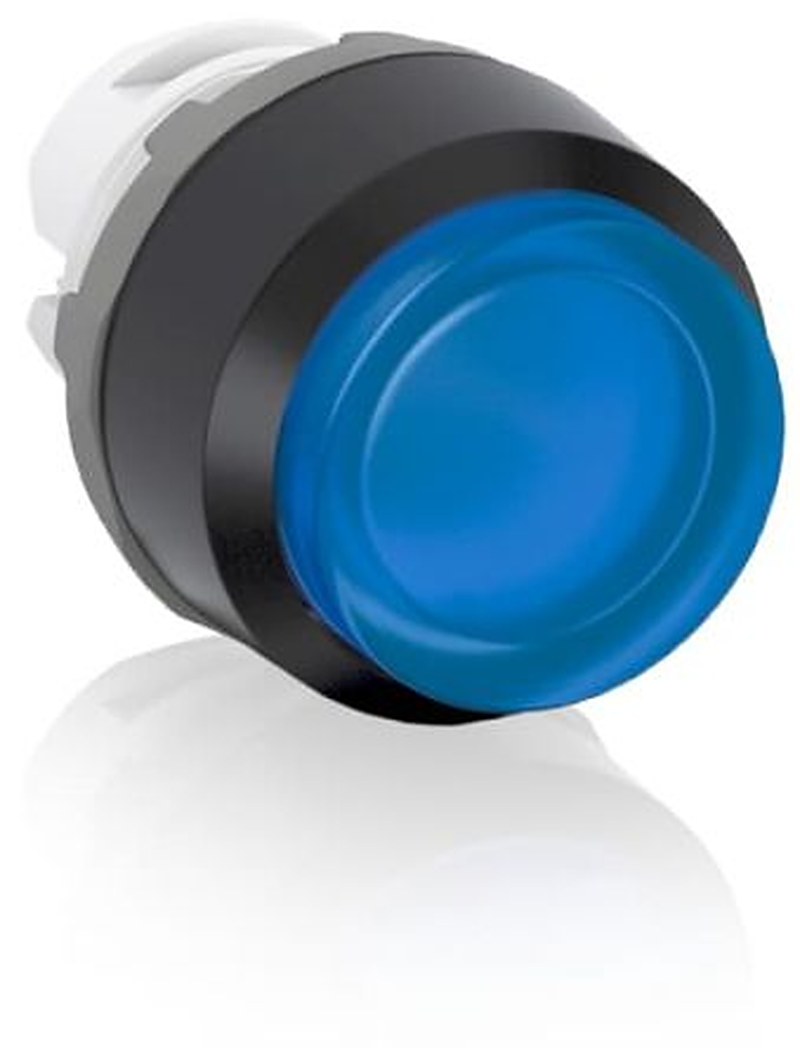ABB MP3 Series Blue Momentary Push Button Head, 22.5 mm Cutout, IP20, IP66