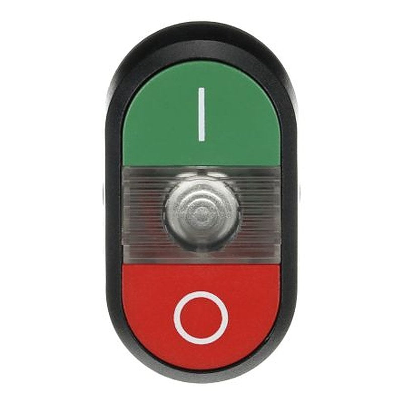 ABB MPD2 Series Green, Red Momentary Push Button Head, 22.5 mm Cutout, IP66