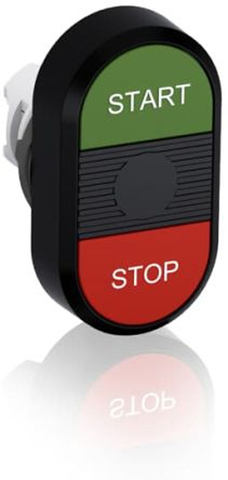 ABB MPD4 Series Green, Red Momentary Push Button Head, 22.5 mm Cutout, IP66, IP20