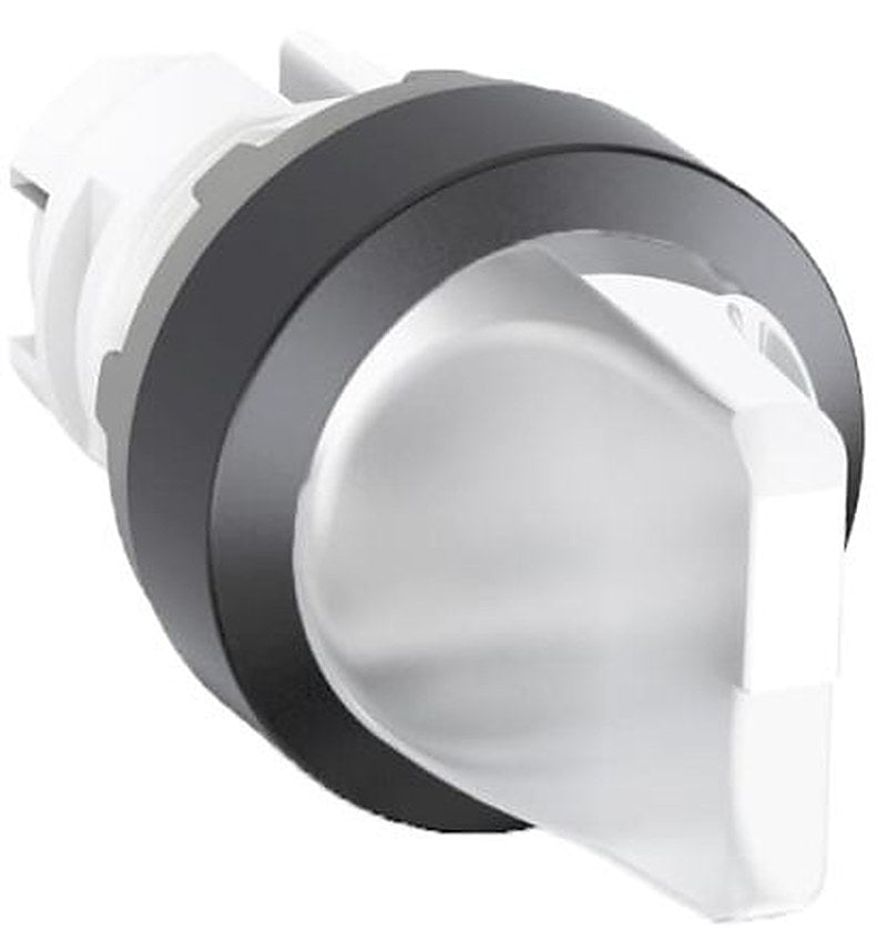 ABB M2SS2 Series 2 Position Illuminated Selector Switch Head, 22.5 mm Cutout, IP66