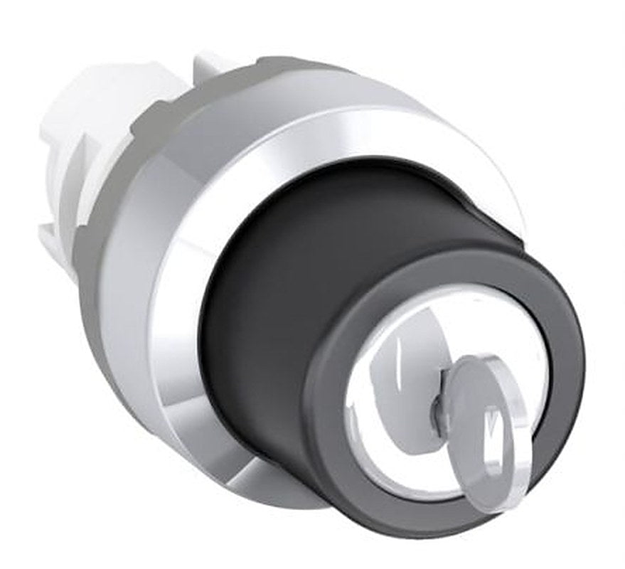 ABB M2SSK3 2-position Key Switch Head, Momentary, 22.5 mm Cutout