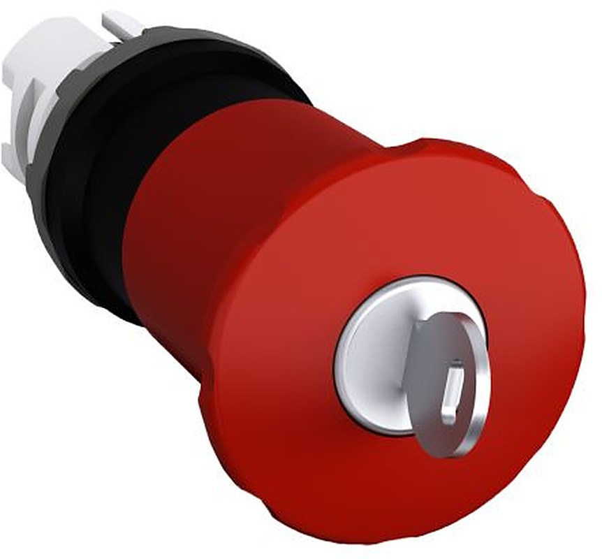 ABB 1SFA Series, Key Release, Emergency Stop Push Button Head 40 mm Diameter