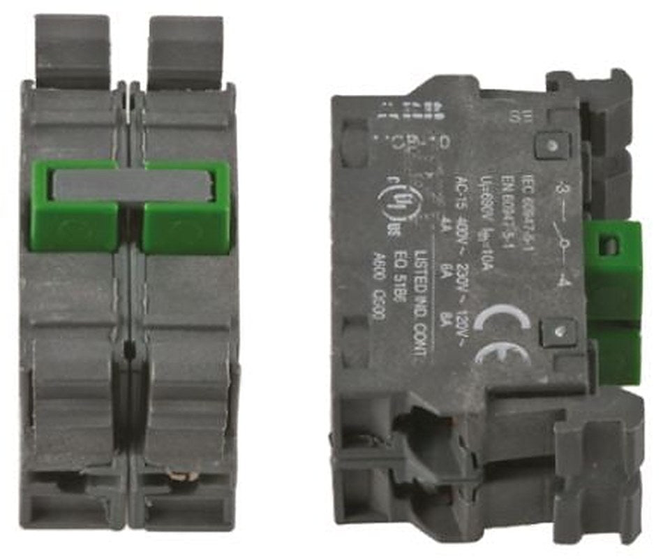 ABB ABB Modular Series Contact Block, 690V, 2 NO