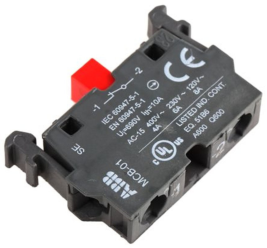 ABB ABB Modular Series Contact Block, 690V, 1 NC