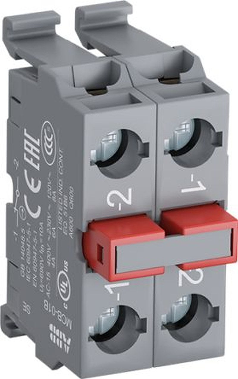 ABB Miniature Circuit Breaker Series Contact Block, 690V, 2 NO/2 NC