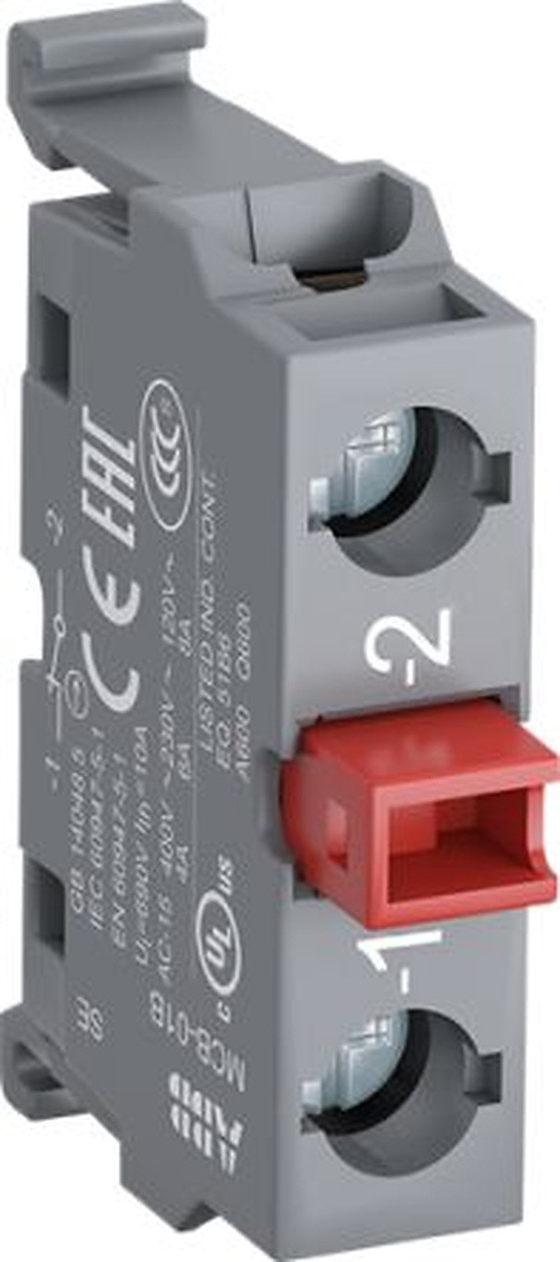 ABB Miniature Circuit Breaker Series Contact Block, 690V, 1 NO/1 NC