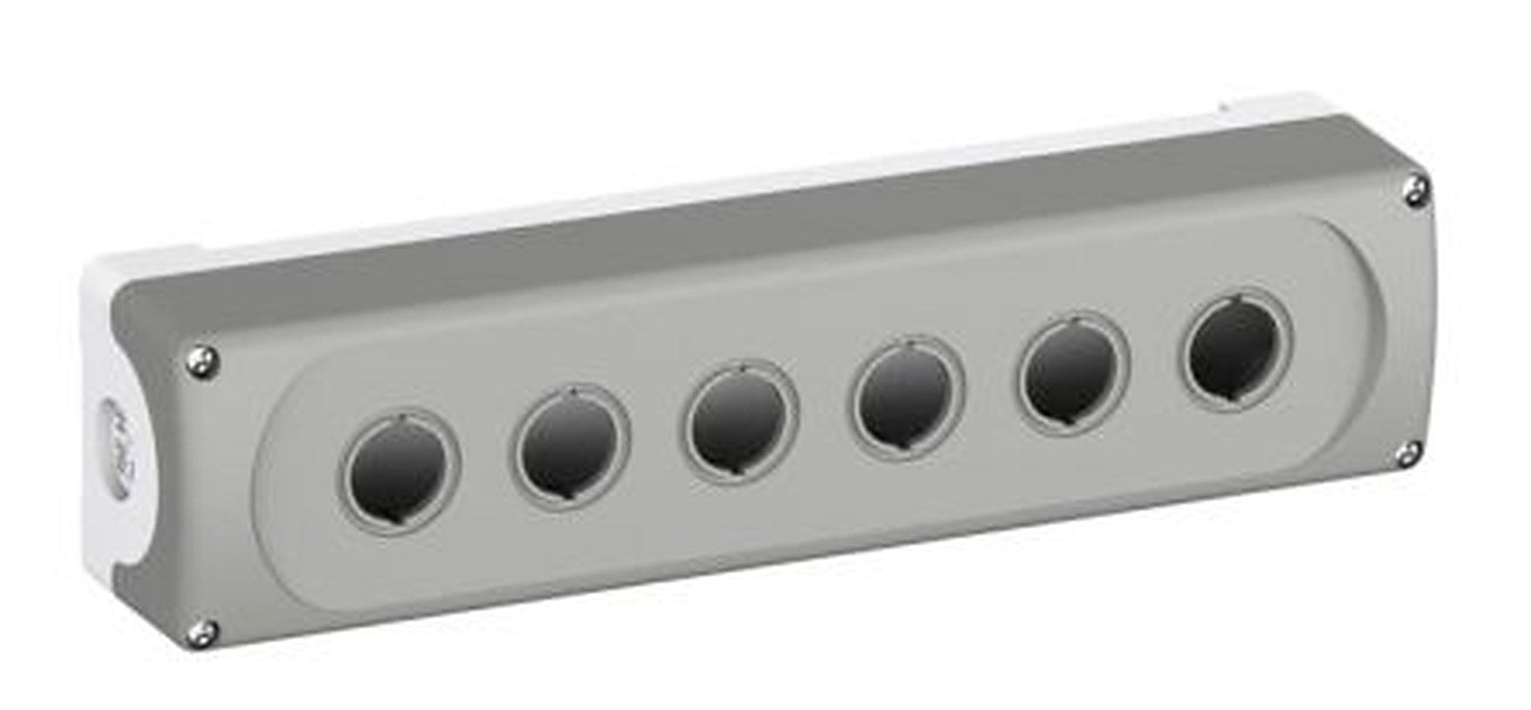 ABB Grey Plastic MEP6 Control Station Enclosure - 6 Hole 22.5 mm Diameter