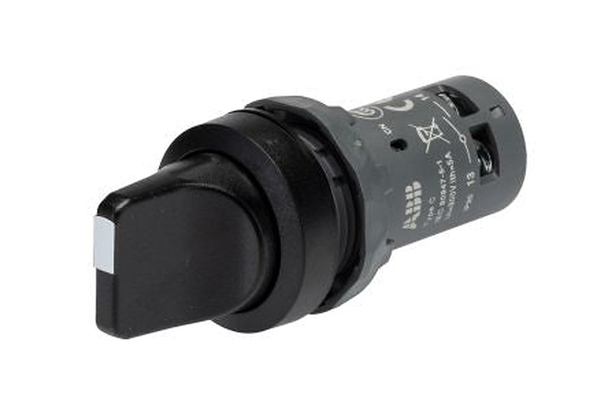 ABB Short Handle Selector Switch - (1 NO/1 NC) 2 Positions