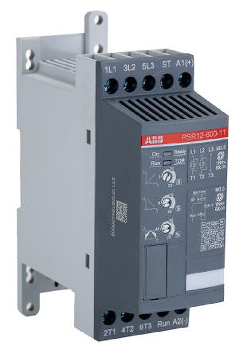 ABB PSR Soft Starter 600V, 5.5 kW, 3 Phase, IP20