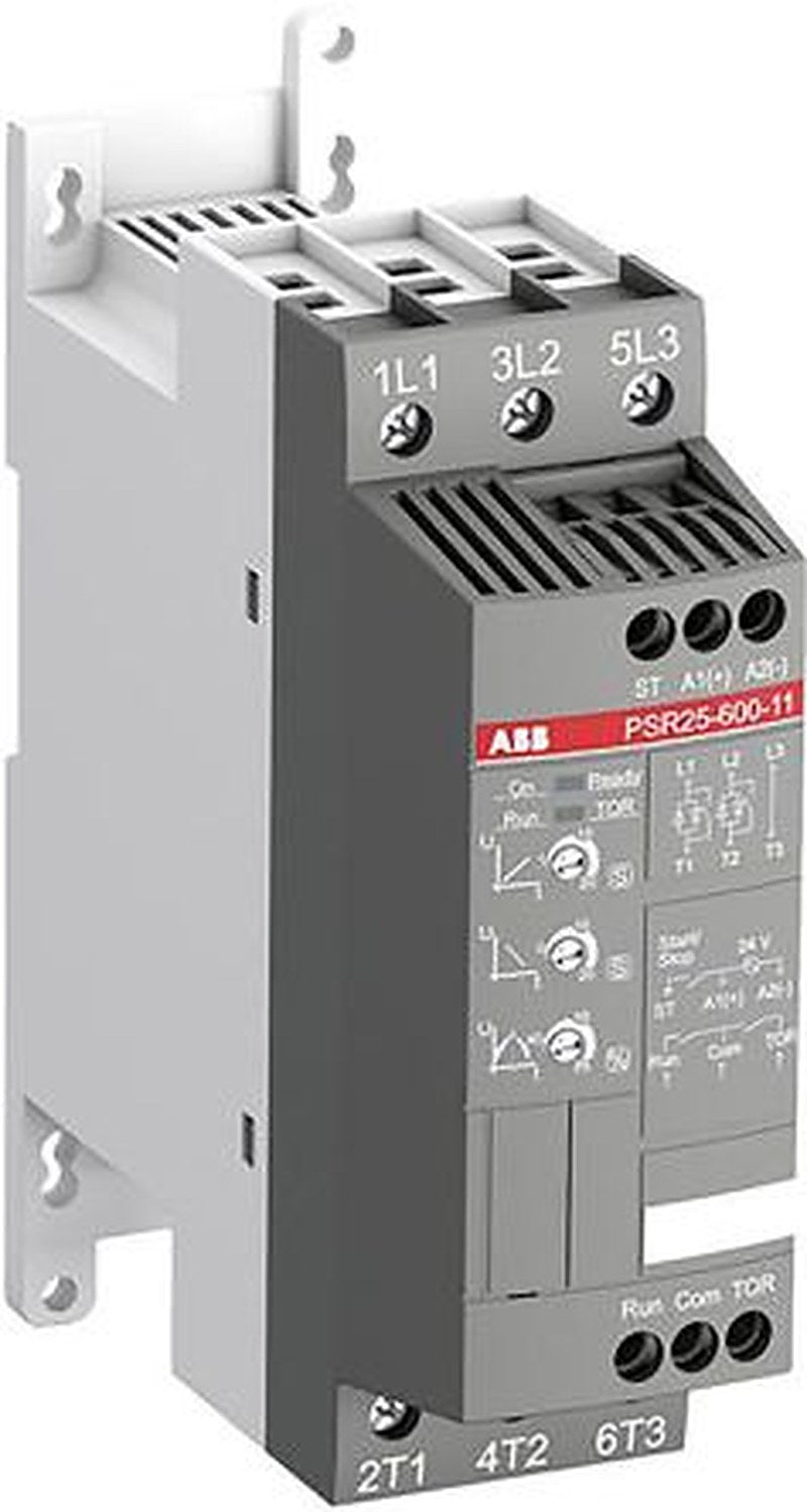 ABB PSR Soft Starter 600V ac, 11 kW, 3 Phase, IP20
