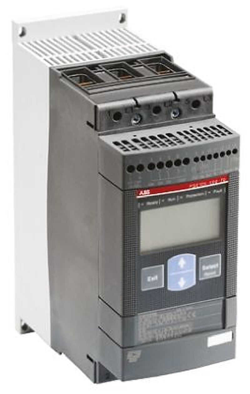 ABB PSE Soft Starter 600V ac, 18.5 kW, 3 Phase, IP20, IP00