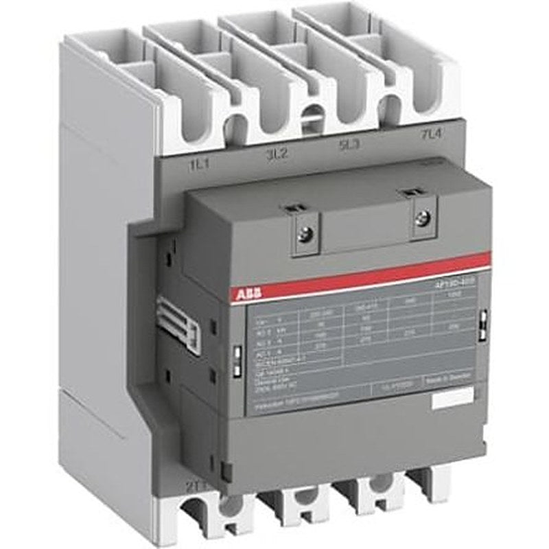 ABB 1SF Block Contactor, 130V ac/dc, 48 V ac/dc Coil, 4-Pole, 90 kW, 4 NO
