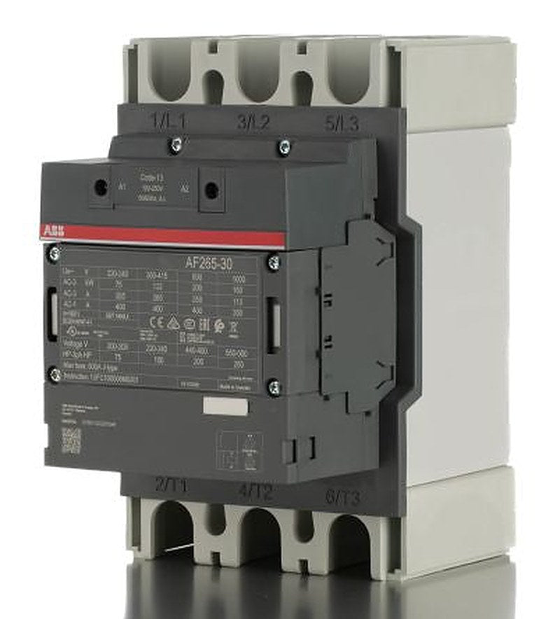 ABB AF265 Contactor, 230V ac Coil, 3-Pole, 400 A, 132 kW 250V, 3 NO, 690V ac