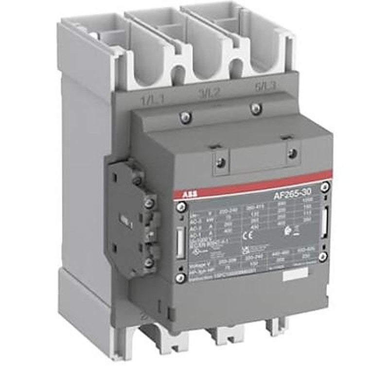 ABB 1SF Block Contactor, 250V ac/dc, 500 V ac/dc Coil, 3-Pole, 132 kW, 3 NO/0 NC