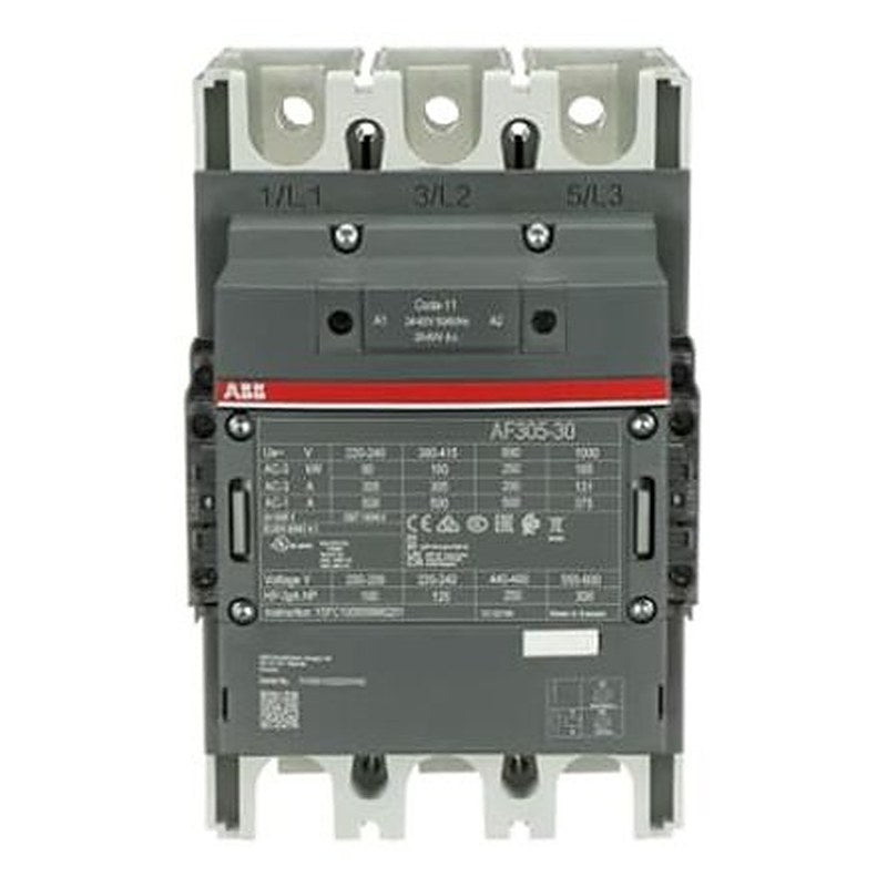 ABB 1SF Block Contactor, 20V ac/dc, 60 V ac/dc Coil, 3-Pole, 160 kW, 3 NO/0 NC