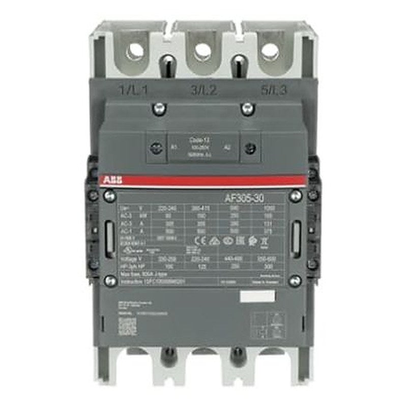 ABB 1SF Block Contactor, 100V ac/dc, 250 V ac/dc Coil, 3-Pole, 160 kW, 3 NO/0 NC