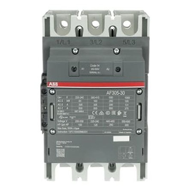 ABB 1SF Block Contactor, 250V ac/dc, 500 V ac/dc Coil, 3-Pole, 160 kW, 3 NO/0 NC