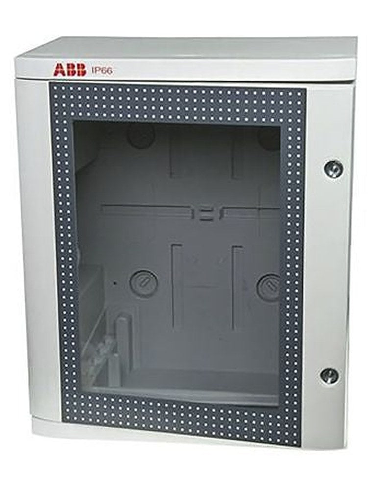ABB 1SL02 Series Thermoplastic Wall Box, IP66 Transparent Door, 400 mm x 335 mm x 210 mm