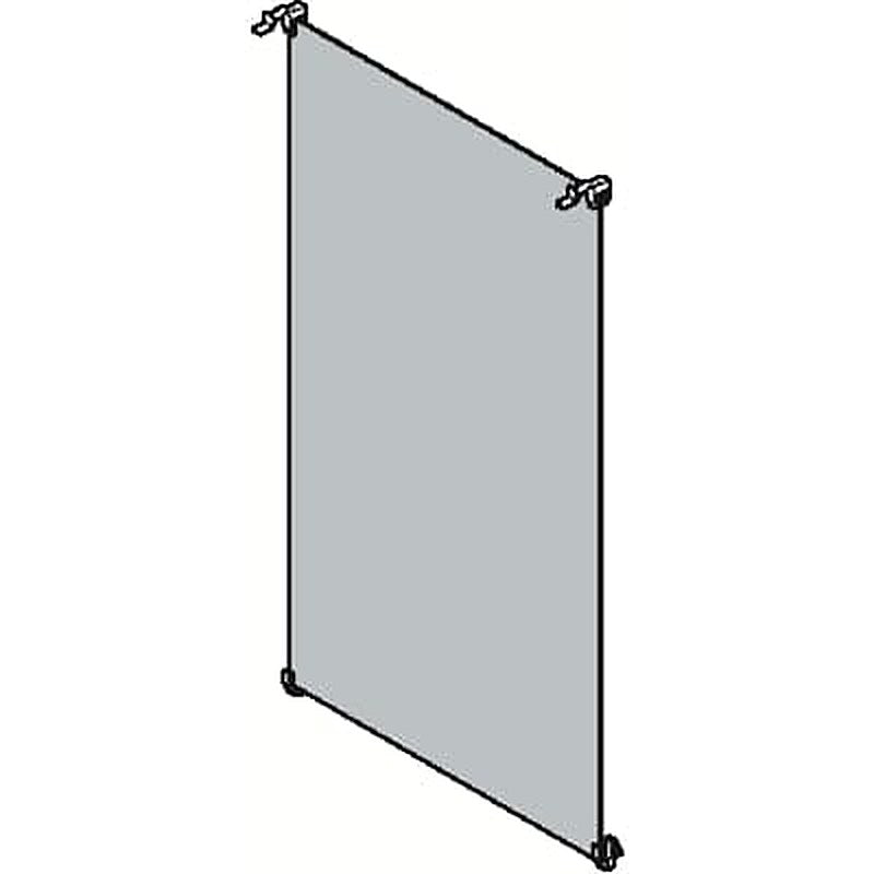 ABB Steel Base Plate, 500mm W, 20 mm L for Use with Gemini Boxes, Gemini Switchboard