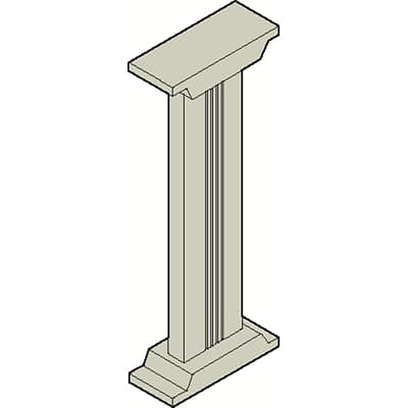 ABB 188 mm Plinth 318 mm 833 mm for use with Enclosure