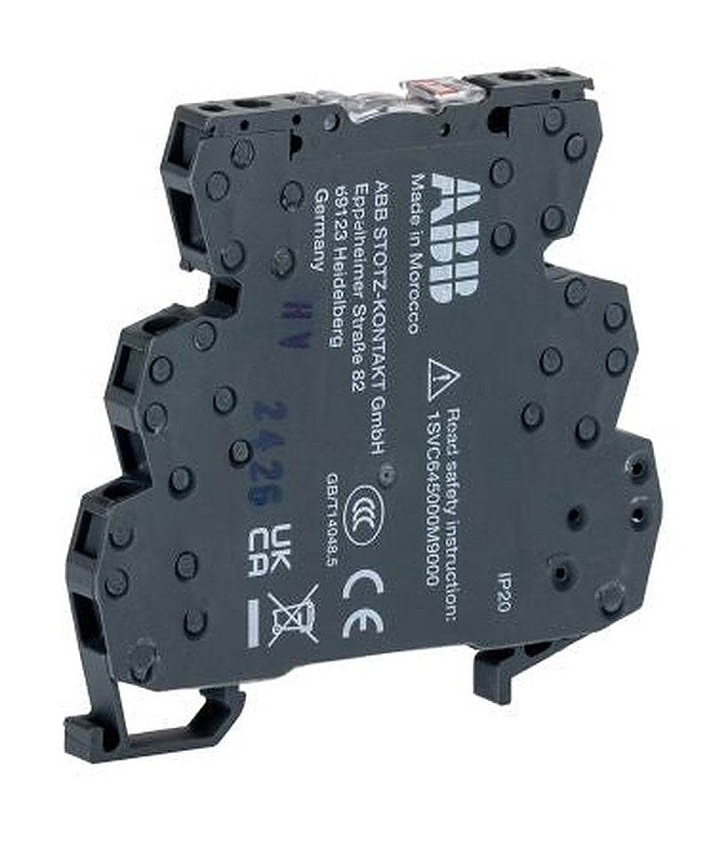 ABB RB121 Series Interface Relay, DIN Rail, 24V dc Coil, SPDT