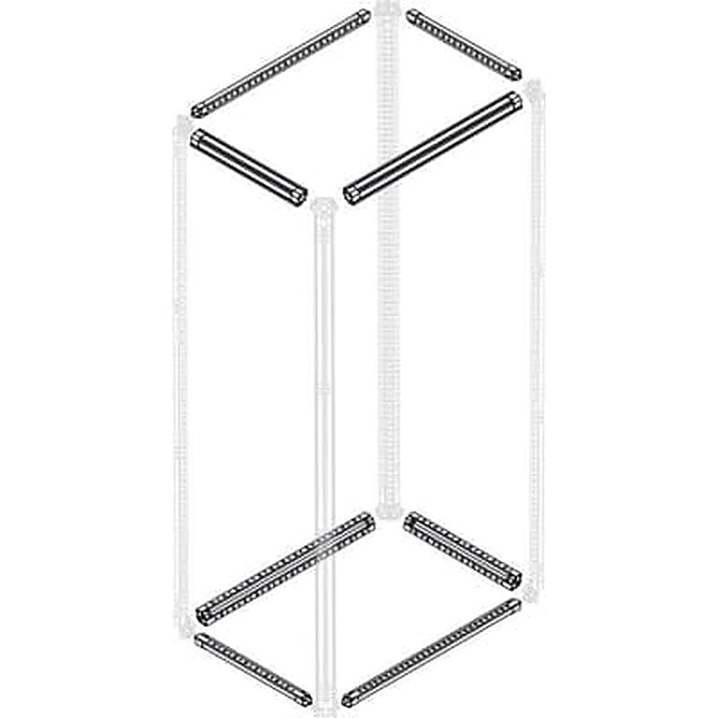 ABB PCFM Series Galvanised Steel Cross Brace, 800mm W, 48 mm H, 47.5 mm D, 47.5 mm L For Use With PCFM0800