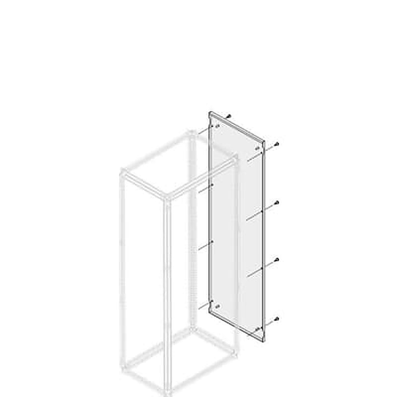 ABB 1STQ Series Pickled Steel Sheet Side Panel for Use with Modular Boards - System Pro E Power x 1.8m