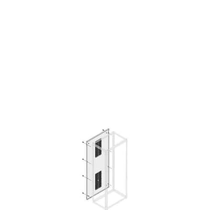 ABB 1STQ Series Pickled Steel Sheet Side Panel for Use with Modular Boards - System Pro E Power 1804 mm x 1.8 m x 600mm